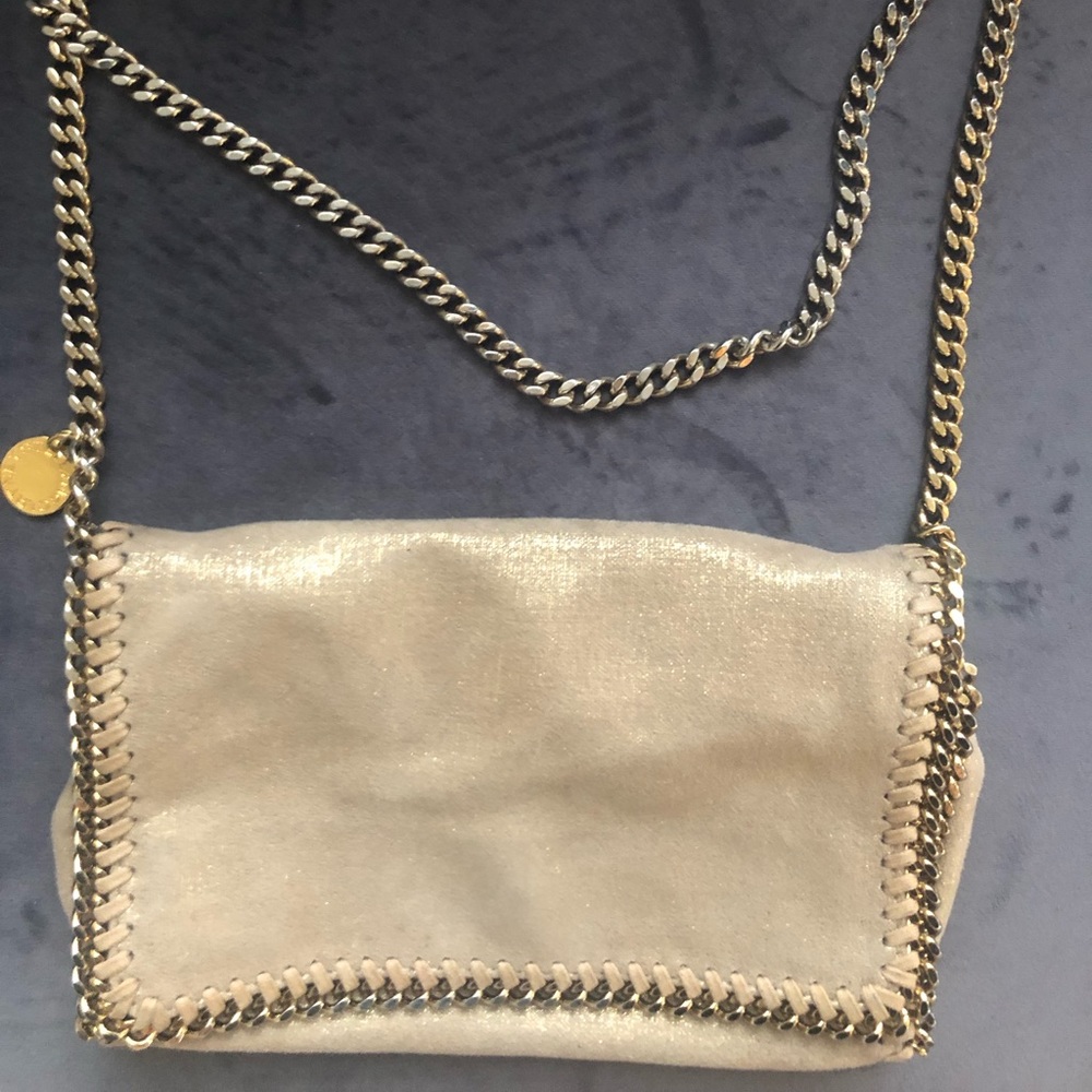 Stella McCartney gold chain bag